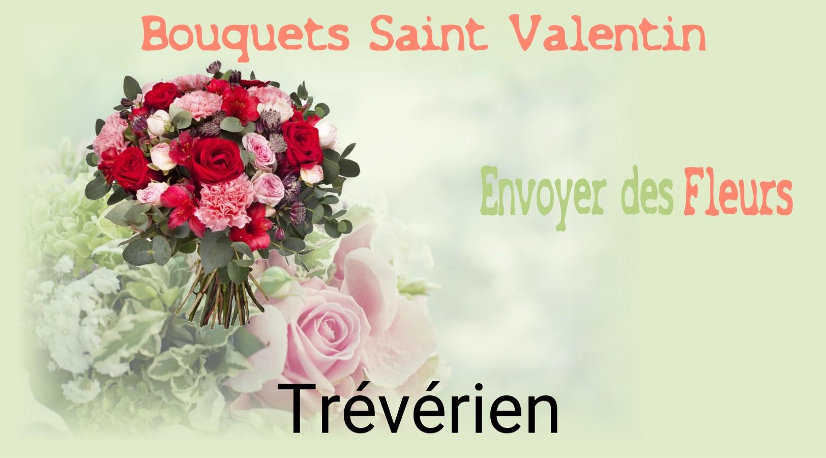 Roses de Saint-Valentin livrées à Trévérien